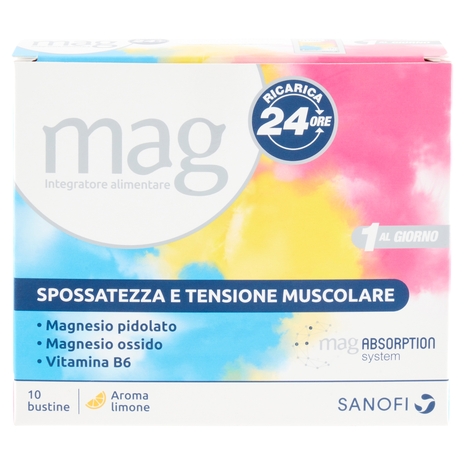 Mag Ricarica 24H Bustine, 40 g, 10 Pezzi
